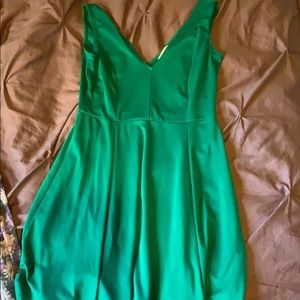 Emerald Green Dress